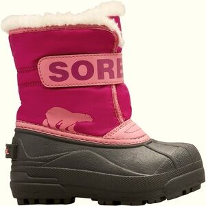 SOREL Youth Snow Commander Snow Boots. Little Girls Size 11